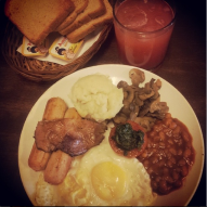 All Day American Breakfast @ Hole in The Wall Cafe, Koramangla, Bangalore